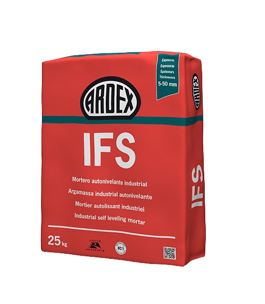 Arditex IFS 25kg - Industrial Self Levelling Compound for Exposed Floor Use