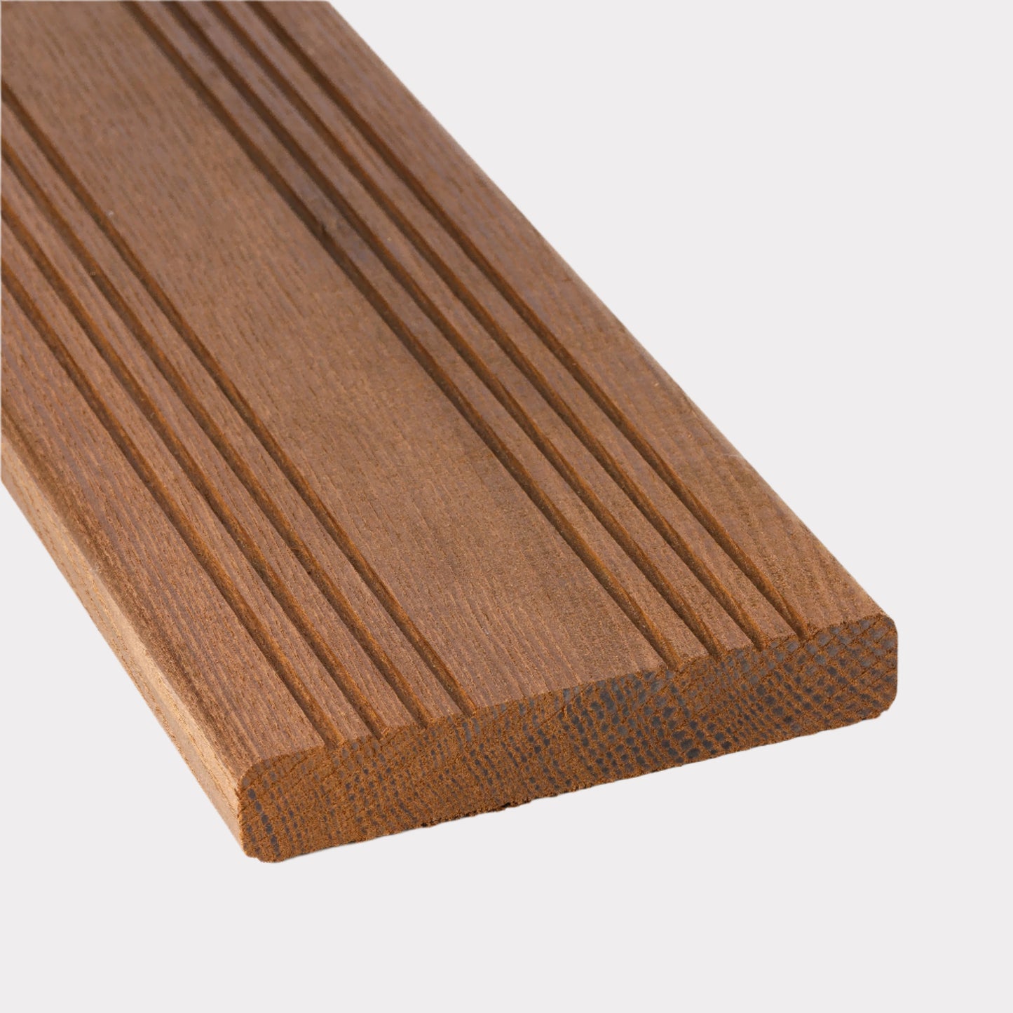 Thermo Treated French Ash Decking With Grooved Face