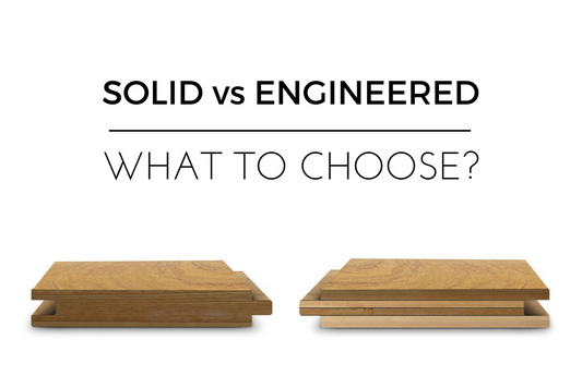 Solid Wood Flooring vs. Engineered Wood Flooring: Which is Right for You?