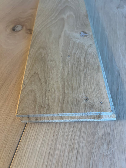 SAMPLE BOARD ~ 140mm x 20/10mm Character Grade Solid Oak [Solid Collection]