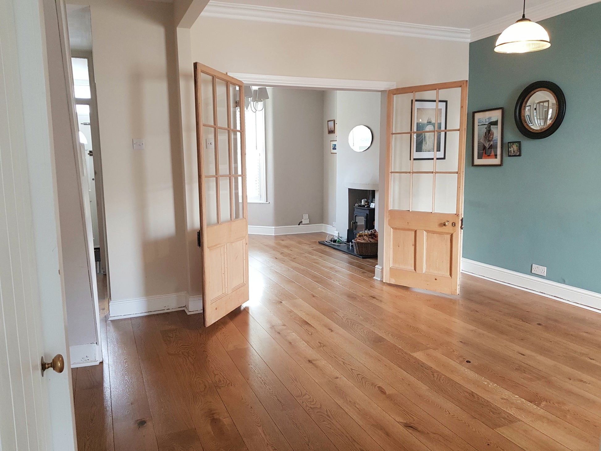 180mm x 14/4mm Character Oak [Classic Collection] -  Finish -  Hardwax Clear (satin)
