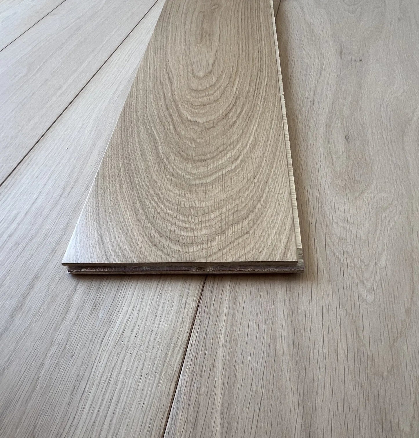 NATURAL LACQUER 190mm x 14/3mm - Engineered Oak Flooring [Essentials Collection]