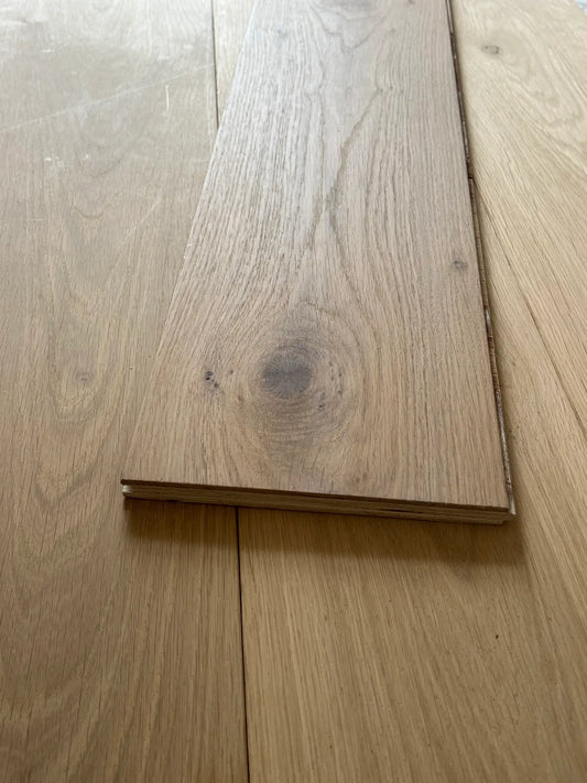 UNFINISHED 190mm x 15/4mm - European Oak Engineered Floor Boards [Classic Collection]