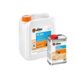 Loba 2k Duo 5L Barniz profesional de 2 componentes para suelos de madera