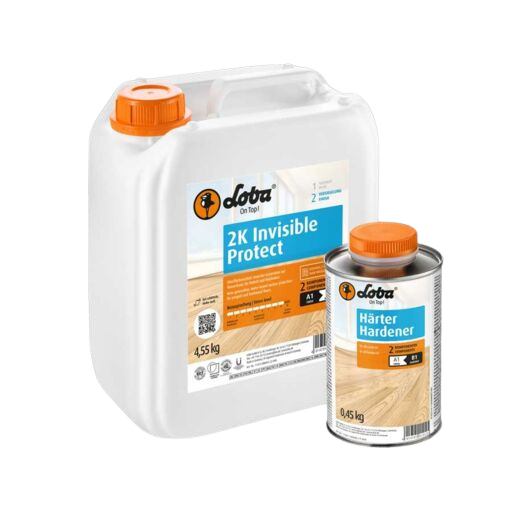 Loba 2K Invisible Protect 5L - Barniz de suelos de alto rendimiento con acabado natural