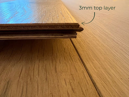 3mm Wear Layer - on our Essentials Collection Boards
