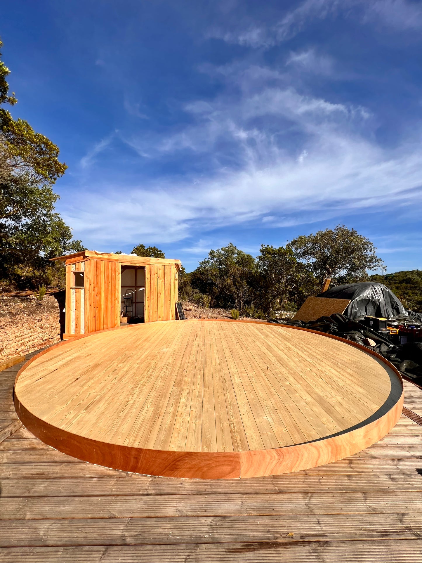 UNFINISHED 155mm x 23mm x 4m Rough Sawn Solid Douglas Fir Cladding [per cubic metre]
