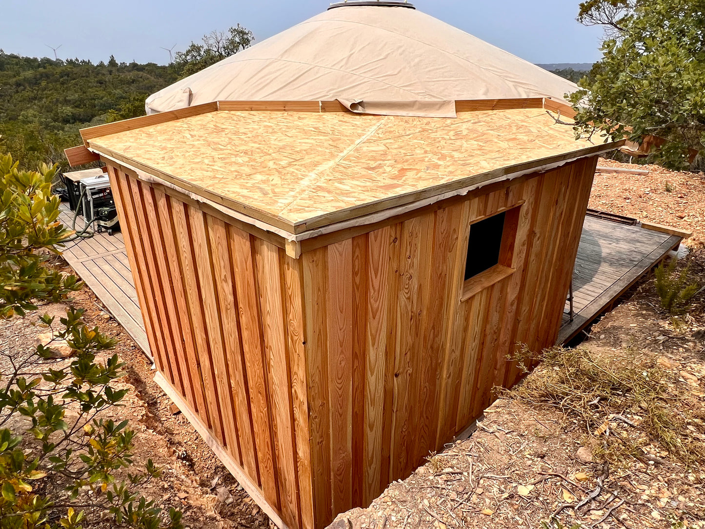 UNFINISHED 155mm x 23mm x 4m Rough Sawn Solid Douglas Fir Cladding [per cubic metre]