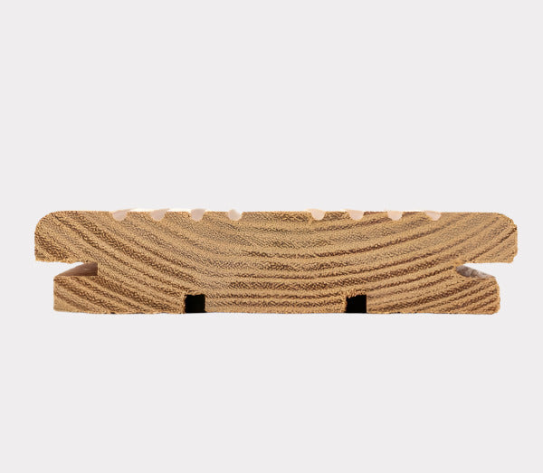 Solid Oak Decking with Rebate for Secret Fixing