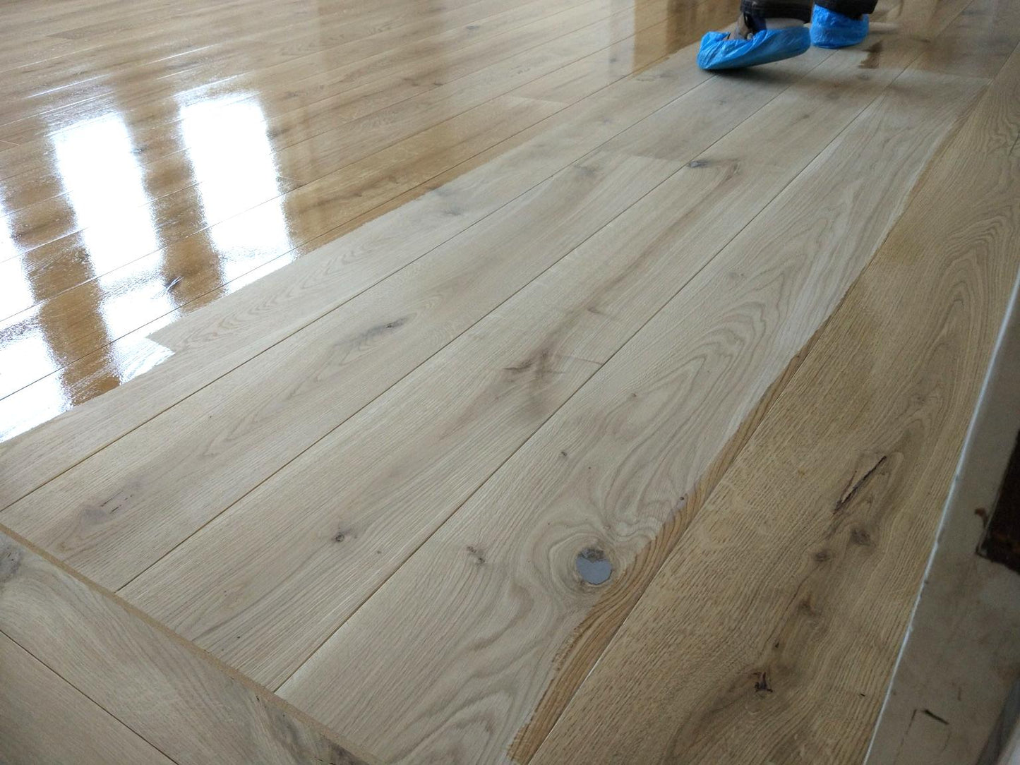 180mm Rustic Grade Solid Oak [Solid Collection] - Finish - Clear Laquer (satin)