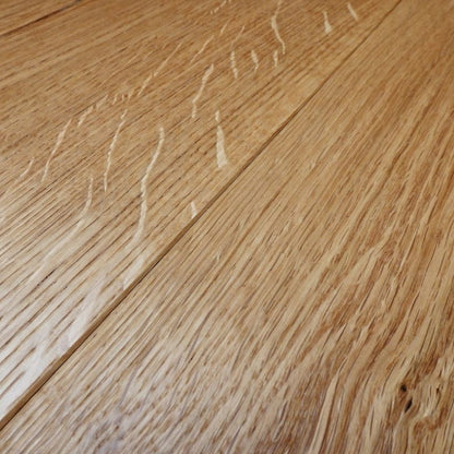 BRUSHED & OILED 220mm x 15/4mm - European Oak Engineered Wood Flooring [Classic Collection]