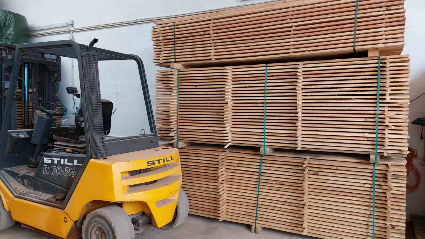 UNFINISHED 155mm x 23mm x 4m Rough Sawn Solid Douglas Fir Cladding [per cubic metre]