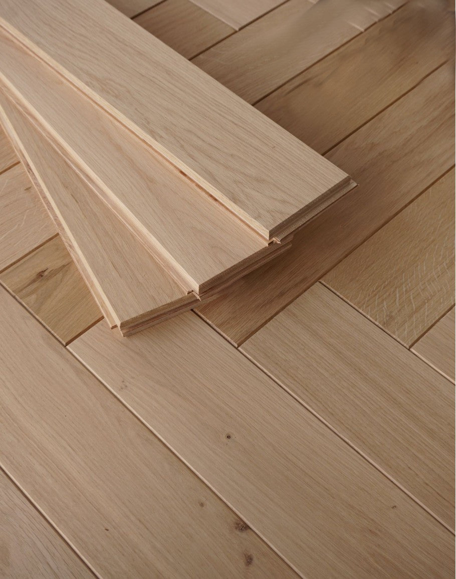  Unfinished Select Grade Engineered Long Parquet Block, Bevelled Edge (Parquet Collection)