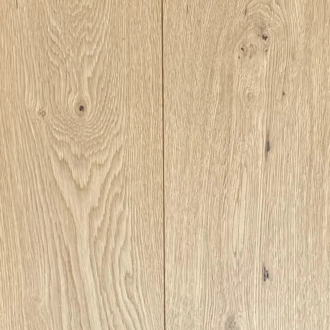 BRUSHED & INVISIBLE OIL 190mm x 14/3mm - European Oak Engineered Floor Boards [Essentials Collection]