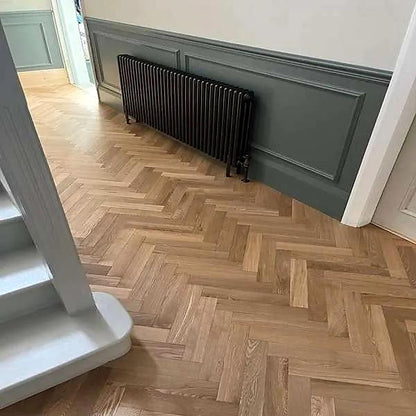 350mm x 70mm x 15mm Engineered Oak Parquet Block - FInish UV Oil (satin)