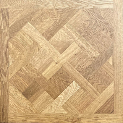 SAMPLE - 600mm x 600mm x 4/18mm Classic Grade Versaille Panel - PreFinished - Smoked & UV Oil