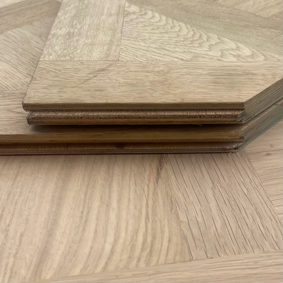 Edge Detail of Unfinished Versaille Panel