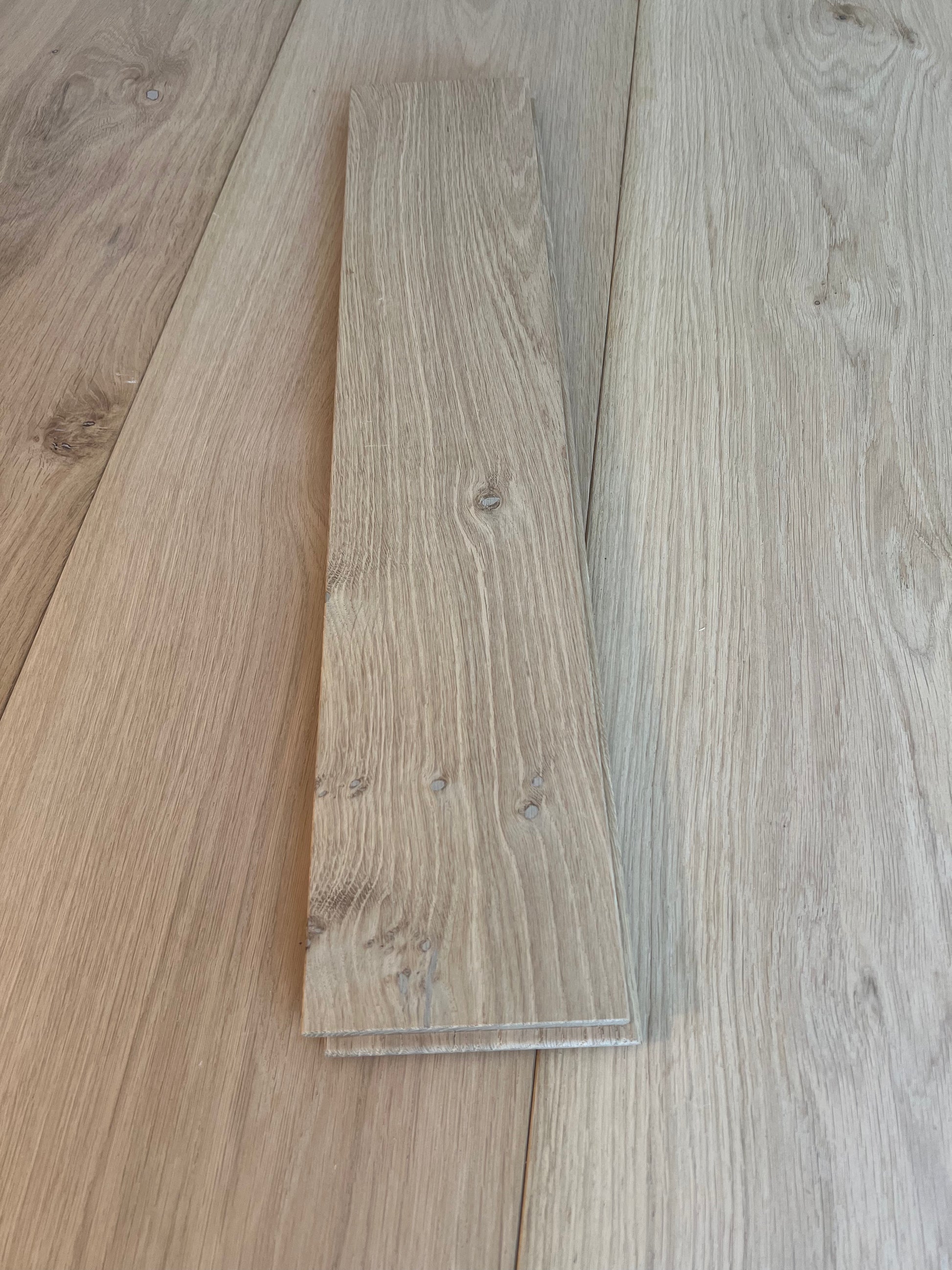 SAMPLE BLOCK ~ 600mm x 120mm x 20/10mm Unfinished Rustic Grade [Parquet Collection] 