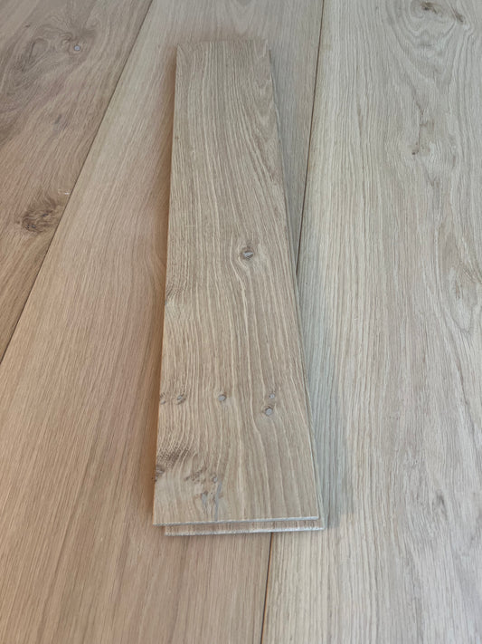 SAMPLE BLOCK ~ 600mm x 120mm x 20/10mm Unfinished Rustic Grade [Parquet Collection] 